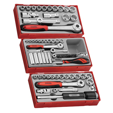 72 Piece Mixed Drive Socket Set